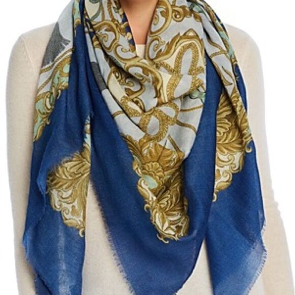 Echo Status Oversized Wool Scarf. NEW - Picture 2 of 4